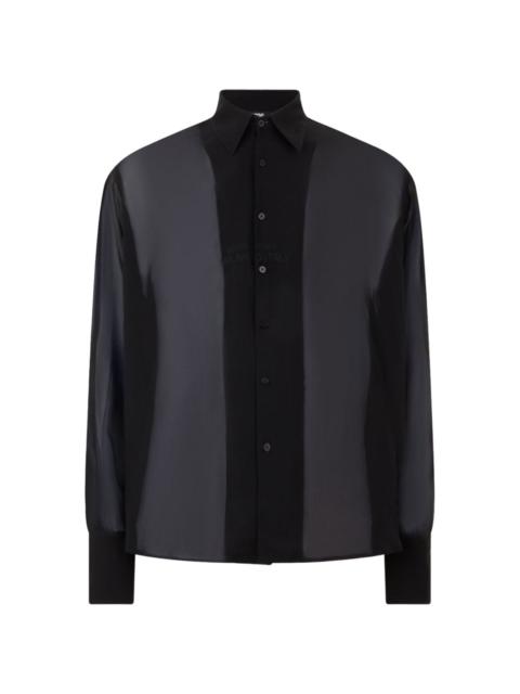 GCDS georgette shirt