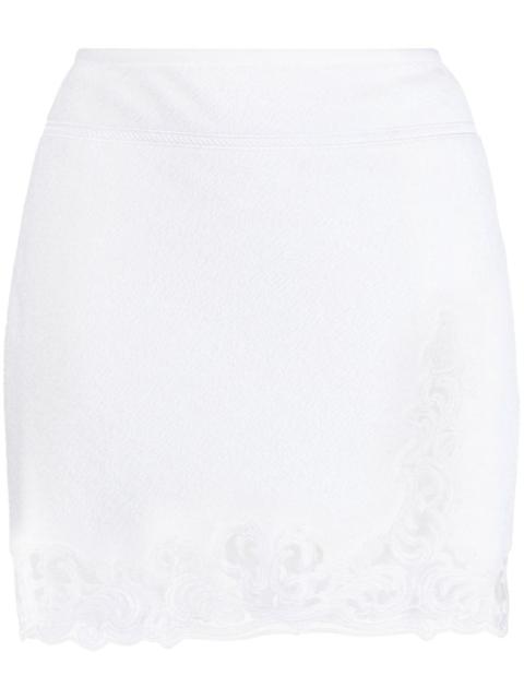 Alexander Wang corded-lace high-waist skirt