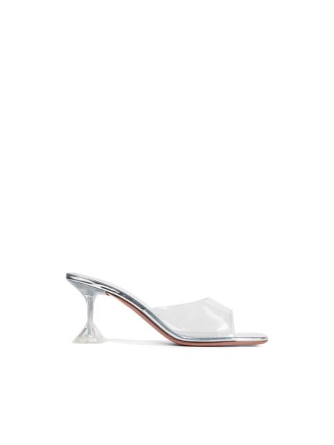 Amina Muaddi Lupita Glass open-toe mules