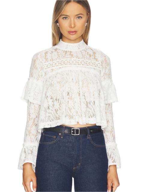 FREE PEOPLE Lilabeth Lace Top
