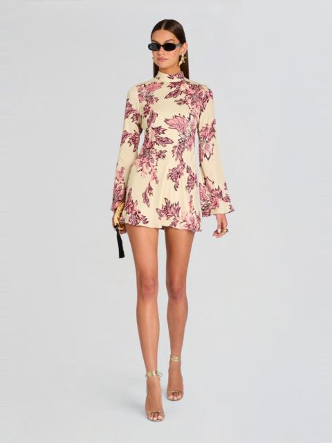 HEMANT & NANDITA FARIA BIASED MINI DRESS