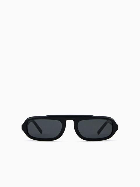 GIORGIO ARMANI Men’s rectangular sunglasses