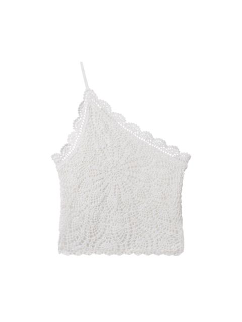 A.L.C. Kenzie Crochet One Shoulder Top