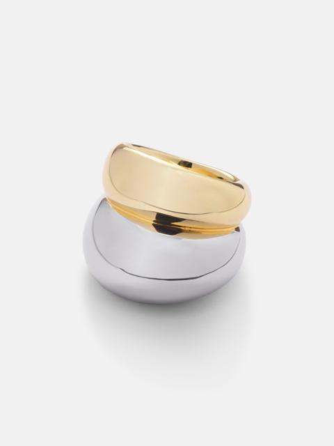 JENNIFER FISHER Chavez yellow and white gold ring