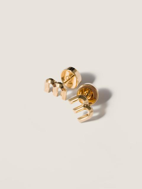 Miu Miu Metal earrings