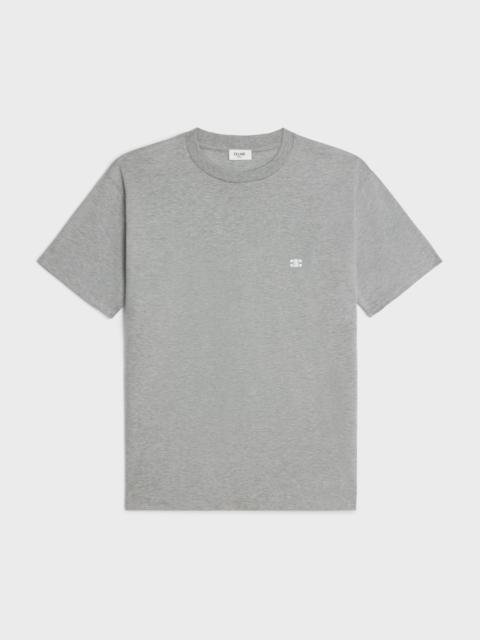 CELINE triomphe loose t-shirt in cotton jersey