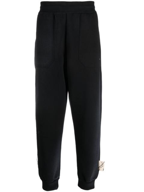 A-COLD-WALL* logo-tag cotton-blend track pants