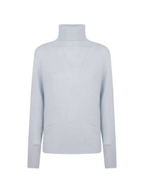 Allude roll-neck knitted sweater
