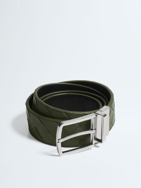 Bottega Veneta Intrecciato Reversible Belt