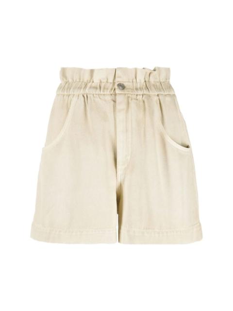 Isabel Marant Étoile Titea elasticated-waist denim shorts