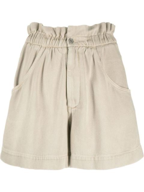 Isabel Marant Étoile Titea elasticated-waist denim shorts