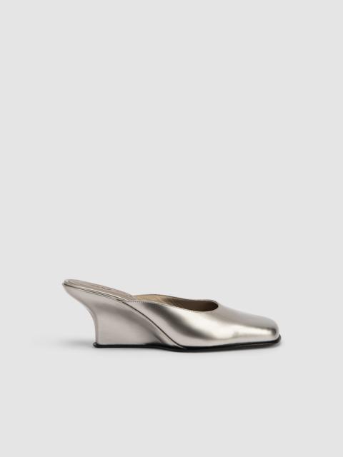 BY FAR Caroo Closed Toe Metallic Mule