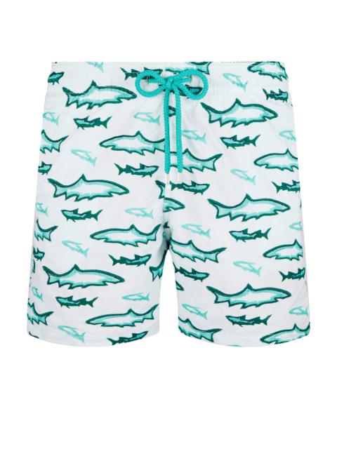 Men Embroidered Swim Trunks Requins 3D - Limited Edition