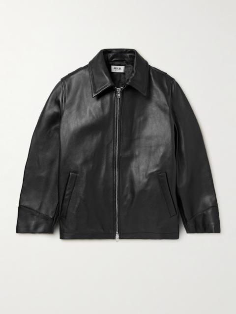 AGOLDE Chadwick Full-Grain Leather Jacket