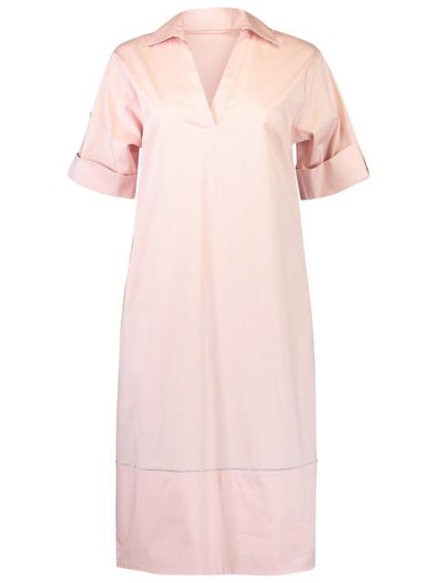 PESERICO V Neck Stretch Midi Dres