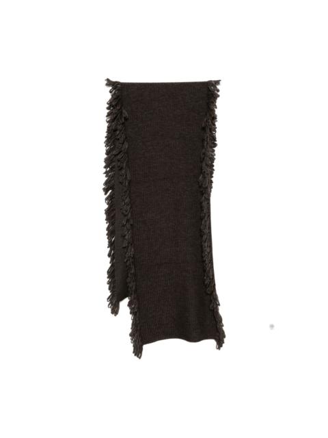 LAUREN MANOOGIAN frayed scarf