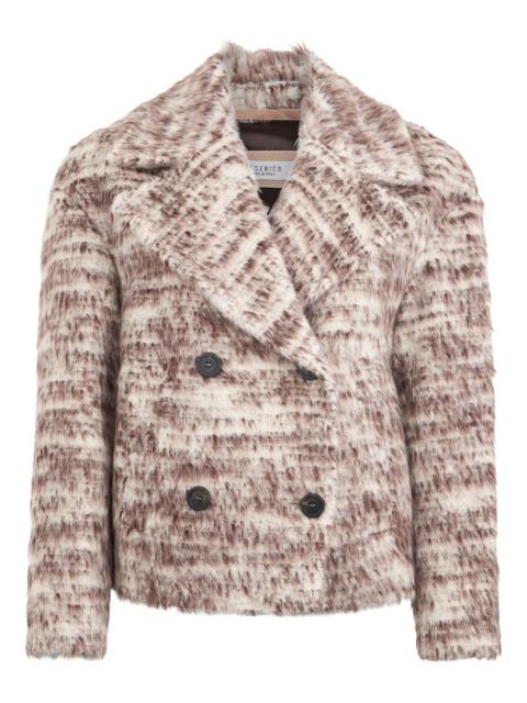 PESERICO structured double-breasted blazer