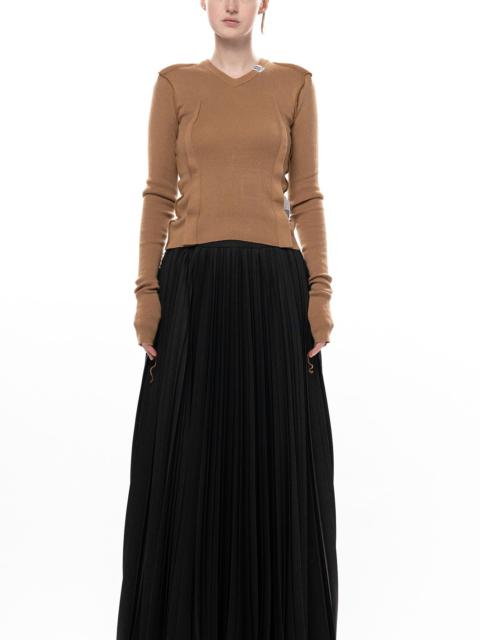 Maison MIHARAYASUHIRO Inside-Out Knit Sweater