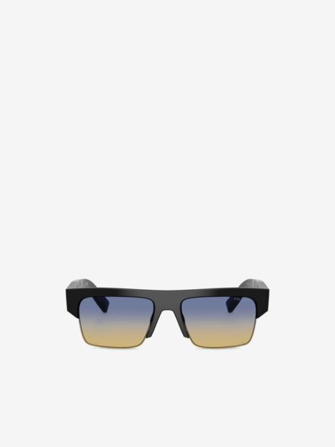 Prada square-frame gradient sunglasses