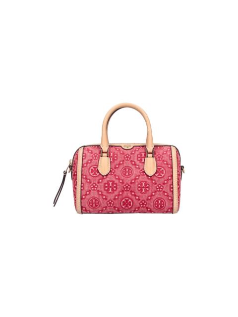 TORY BURCH HANDBAG "T MONOGRAM PETITE BARREL"