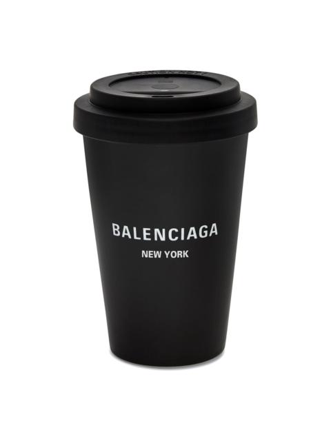 BALENCIAGA Balenciaga New York Coffee Cup 'Black' 666275T01011002