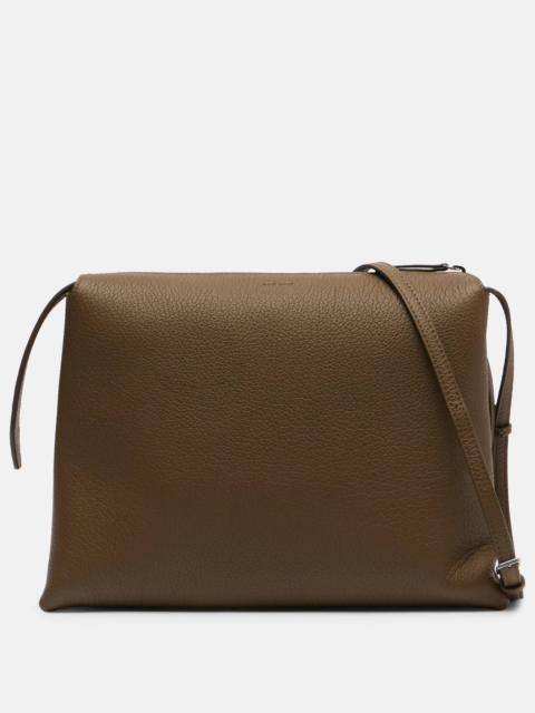 The Row Nu Twin Small leather shoulder bag