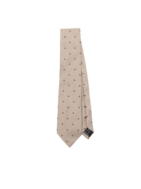 TOM FORD silk polka-dot tie
