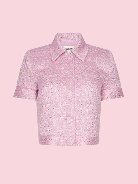 L'AGENCE Chita Tweed Jacket