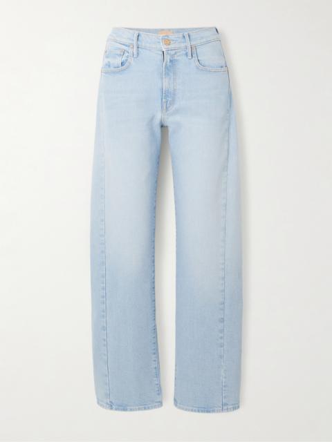 MOTHER The Half-pipe Hover Mid-rise Wide-leg Jeans