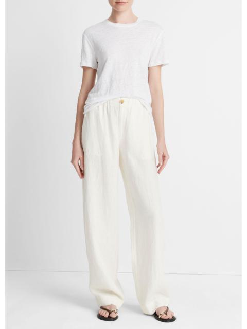 Vince Hemp Low-Rise Utility Pant