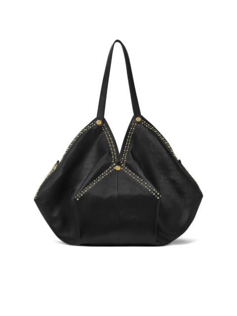 VERSACE large Protea leather shoulder bag