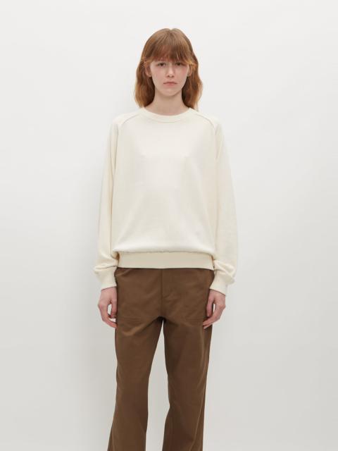 6397 Knit Sweatshirt — Ivory