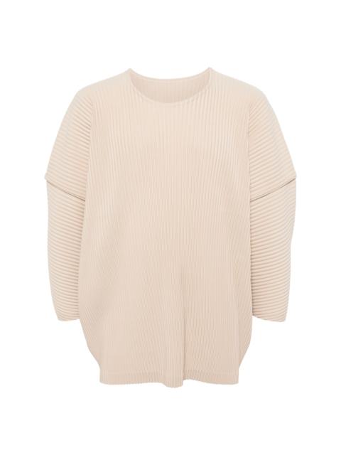 ISSEY MIYAKE MC APRIL T-SHIRT - SHELL BEIGE