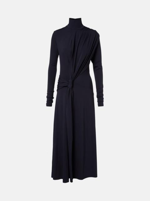Victoria Beckham Gathered jersey midi dress
