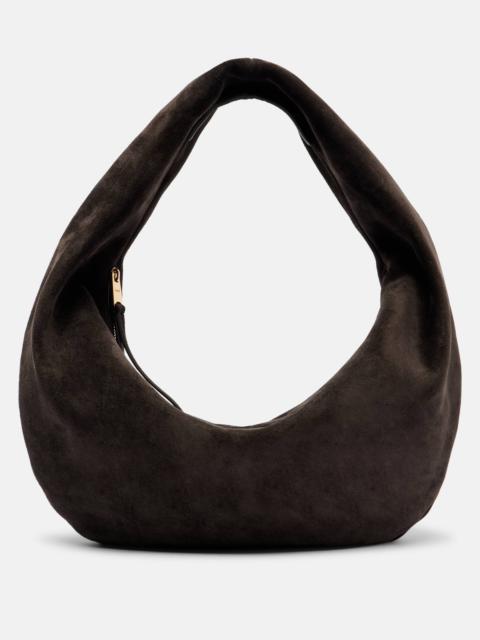 KHAITE Olivia Medium suede shoulder bag