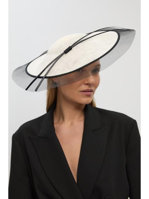 KAREN MILLEN Layered Mesh Detail Headband Fascinator