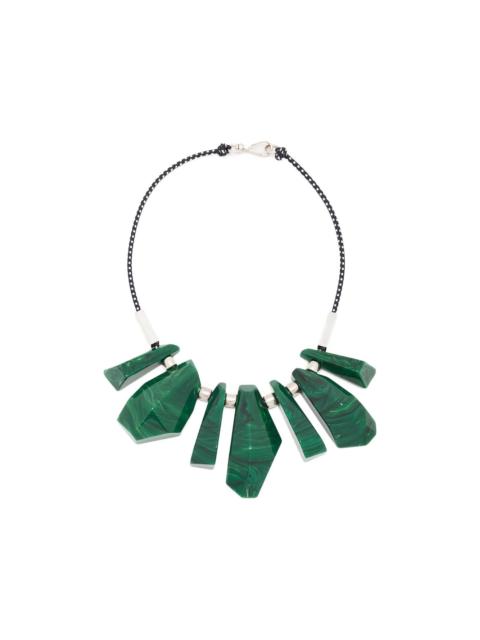 Plan C irregular pendant necklace