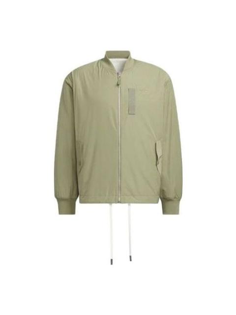 Adidas Reverse Sherpa Jackets 'Olive Green' IN0990