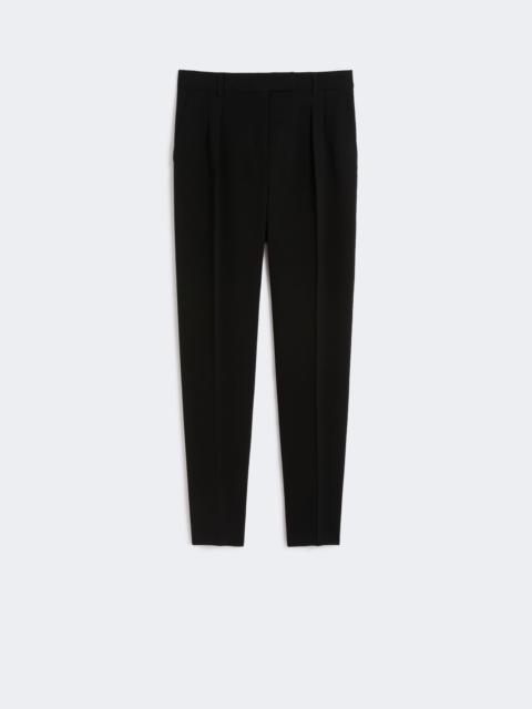Max Mara CANDITI Cady carrot trousers - BLACK