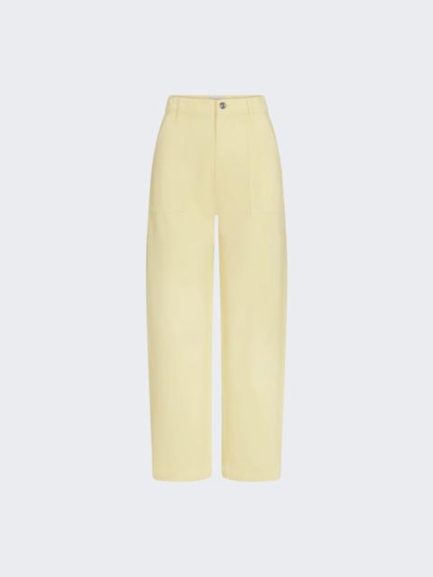 FRAME The Bow Cargo Jeans Lemon