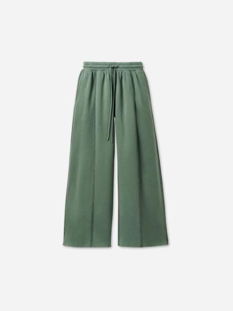 UGG ® Women's Classic Wide Leg Pant Cotton Blend Bottoms in Green Stone