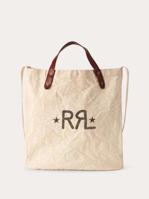 RRL by Ralph Lauren Logo Canvas Market Tote