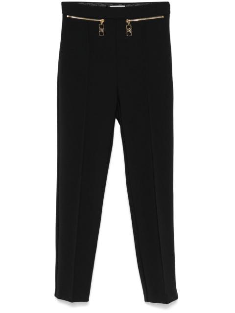 ELISABETTA FRANCHI straight-leg crepe trousers
