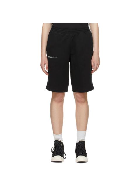 PANGAIA Black 365 Shorts