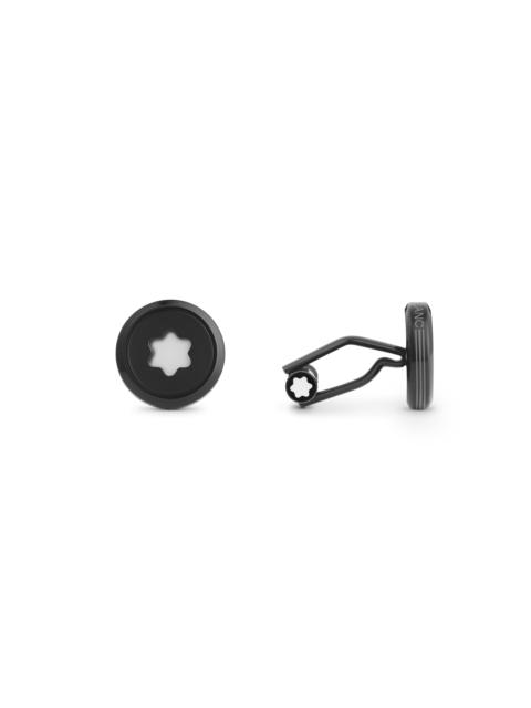 Montblanc Cufflinks StarWalker BlackCosmos black