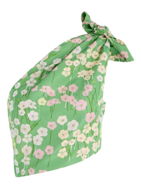 BERNADETTE Carlotta knot floral blouse