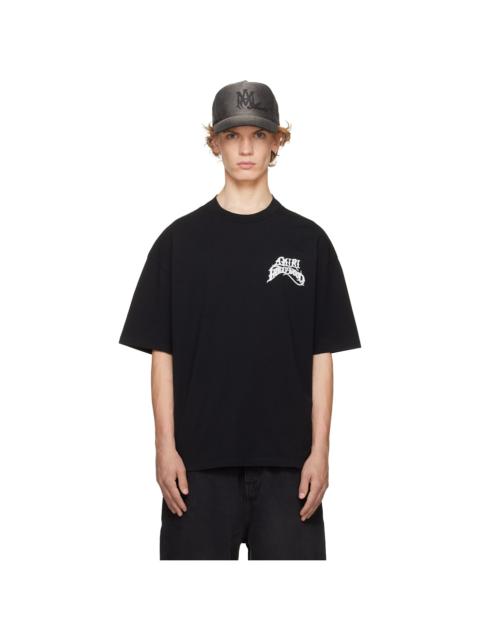 AMIRI Black 'Amiri Hollywood' Lightweight Jersey Skate T-shirt