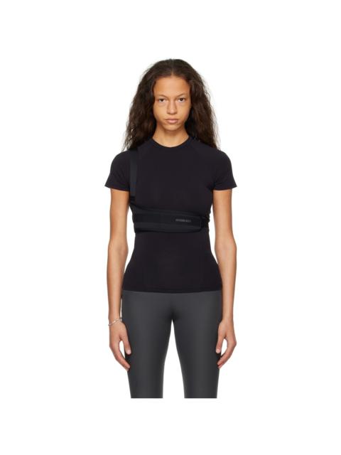 HYEIN SEO Black Crewneck T-Shirt