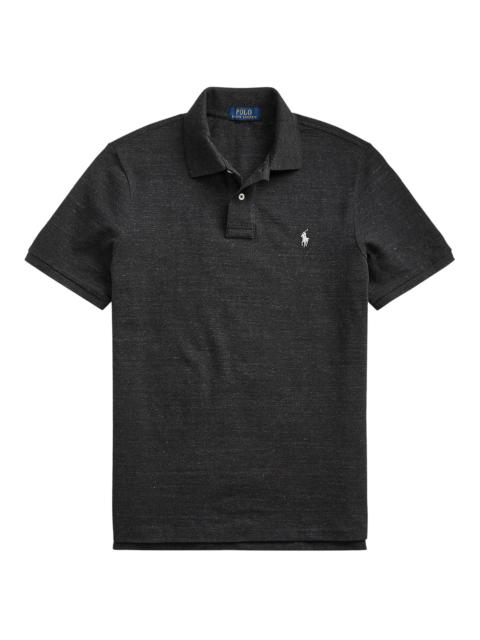 Polo Ralph Lauren Men's Cotton Polo - Black Marl