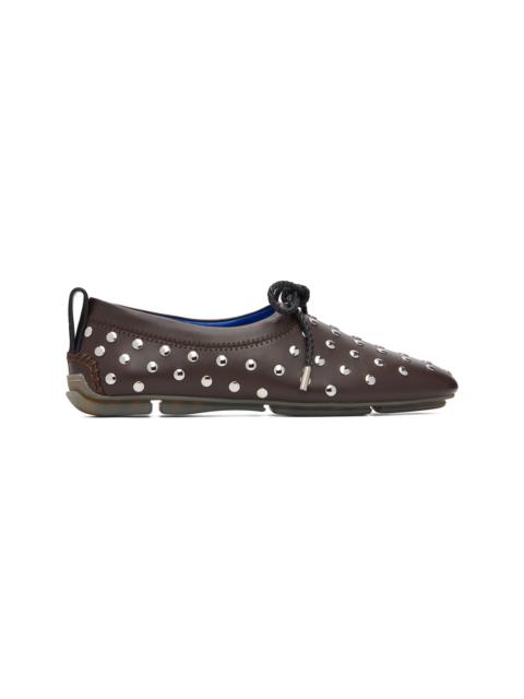 WALES BONNER Brown Chakra Loafers